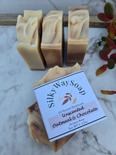 Load image into Gallery viewer, Unscented Oatmeal and Chocolate Soap