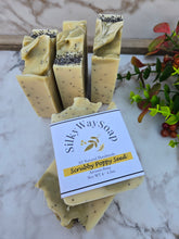 Load image into Gallery viewer, Scrubby Poppy Seed Soap