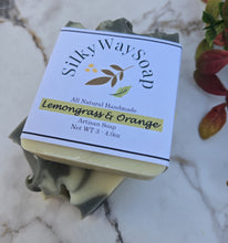 Load image into Gallery viewer, Lemongrass & Orange Soap