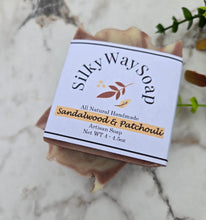 Load image into Gallery viewer, Sandalwood and Patchouli Soap