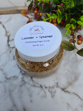 Load image into Gallery viewer, Lavender & Spearmint Sugar Scrub