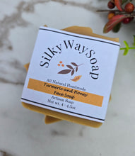 Load image into Gallery viewer, Turmeric and Honey Face Soap