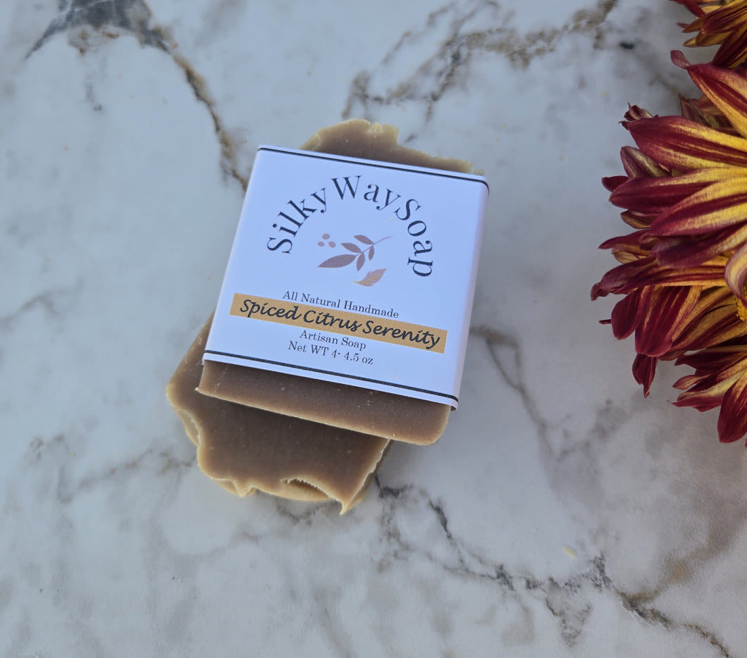 Spiced Citrus Serenity Soap